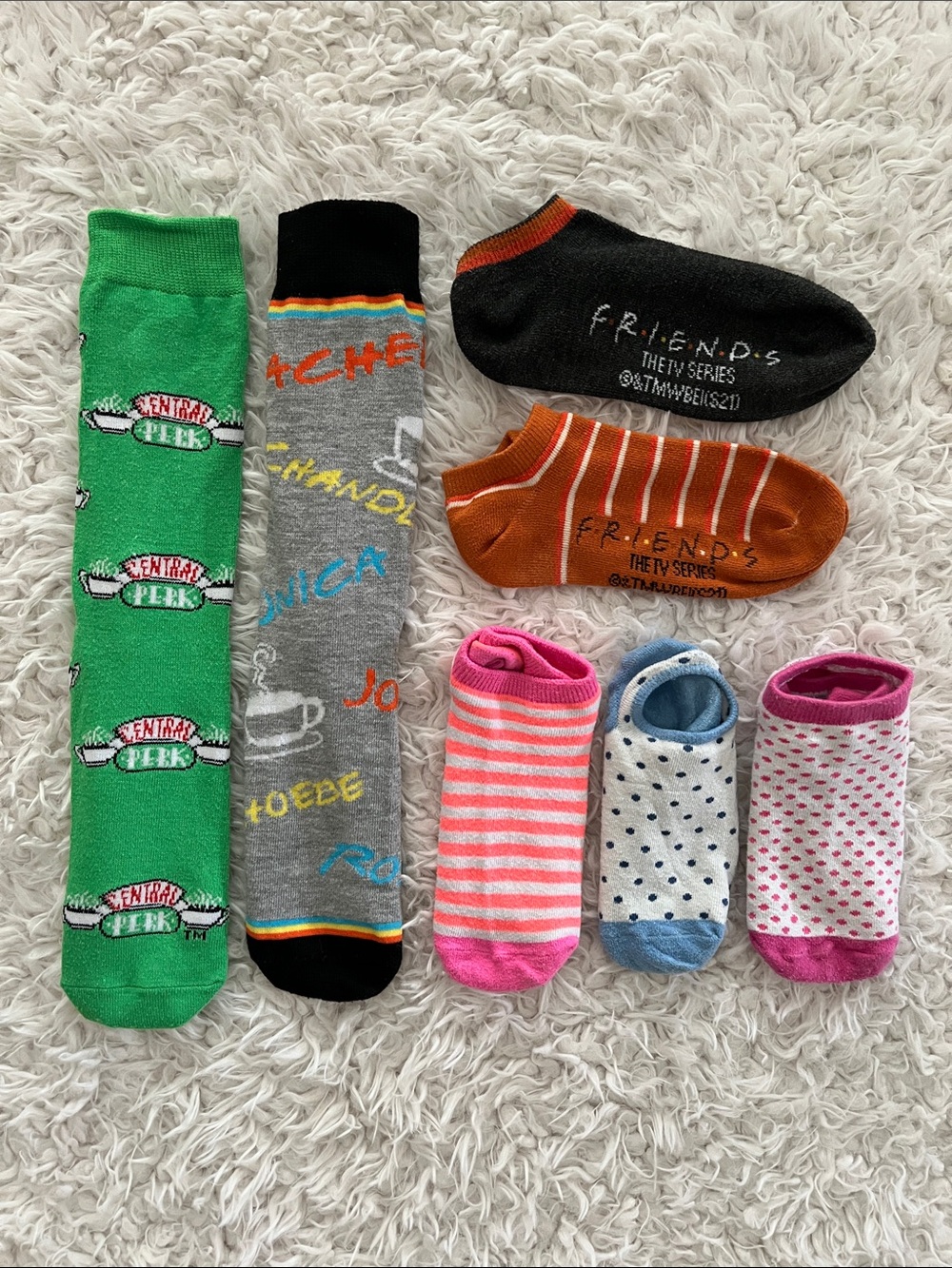 Friends Socks Bundle Knee Length No Show